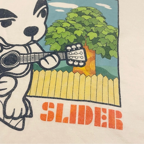 Animal Crossing K.K. Slider Dog T-Shirt Medium Video Game Guitar - Picture 4 of 16